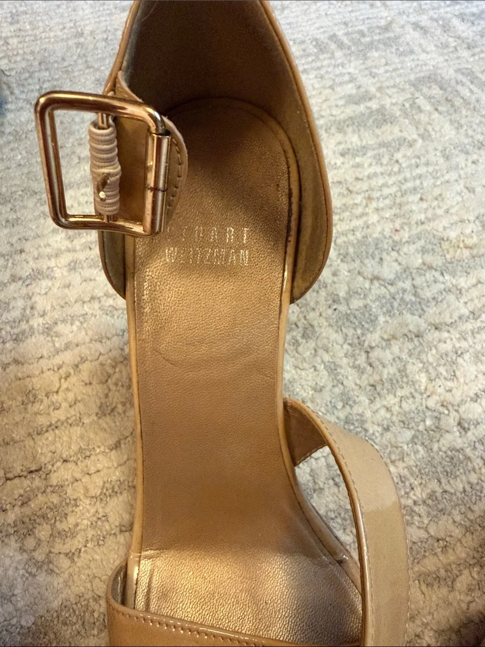 Stuart Weitzman patent wedges - Picture 5 of 5